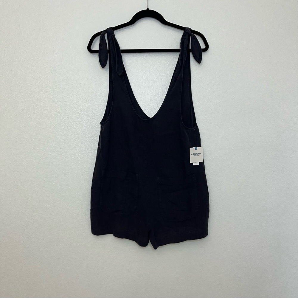 Arizona Jean co Juniors Phantom Gray Sleeveless Romper Small